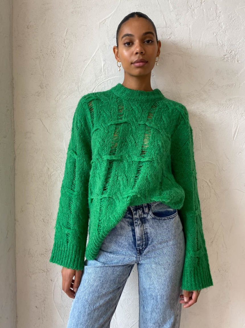 Ganni julliard green online