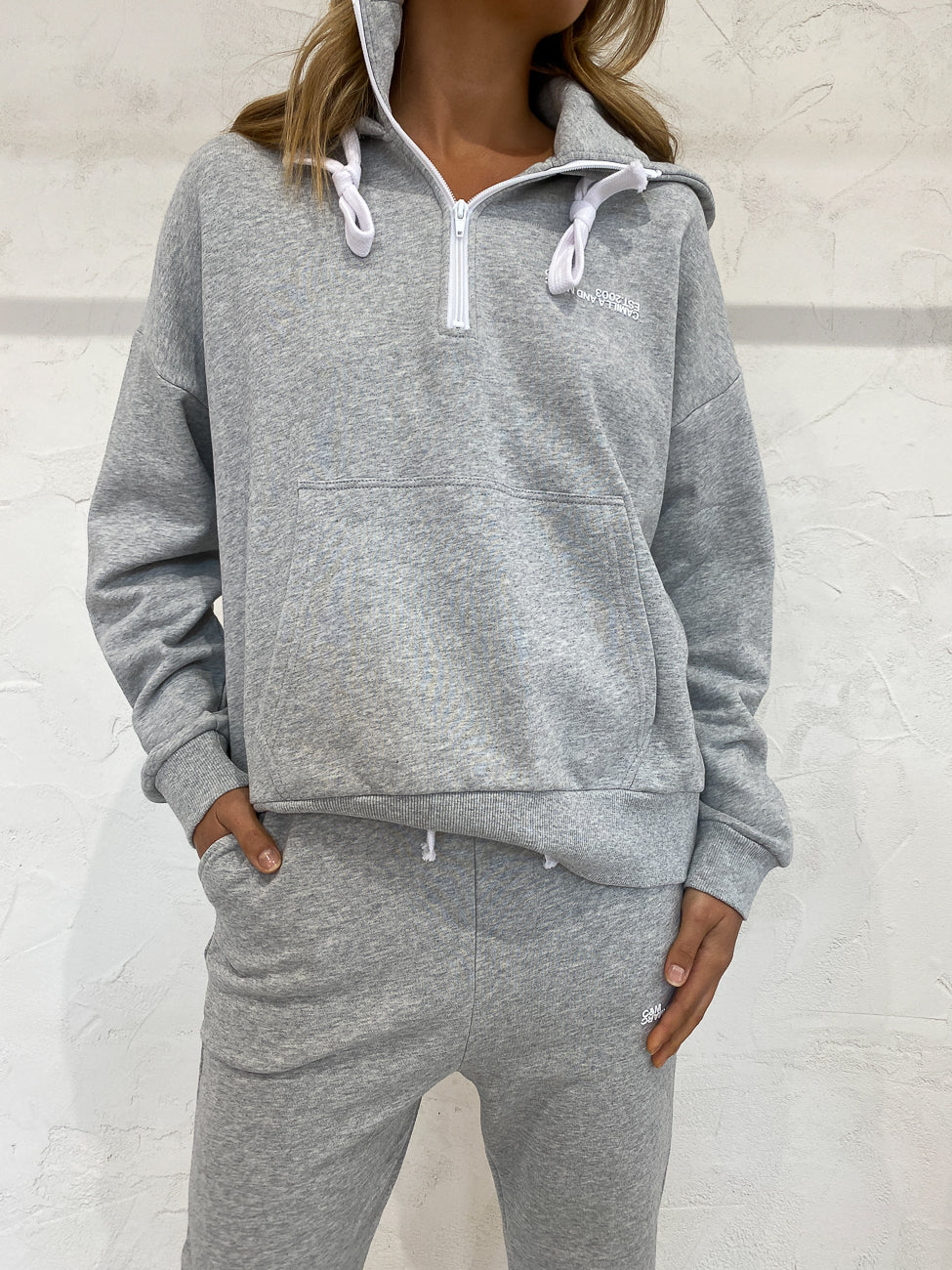 Camilla and marc logan hoodie grey new arrivals