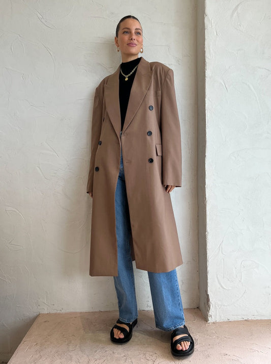 Blanca Carment Coat in Brown