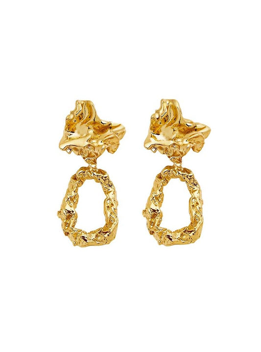 Amber Sceats Danton Earrings in Gold