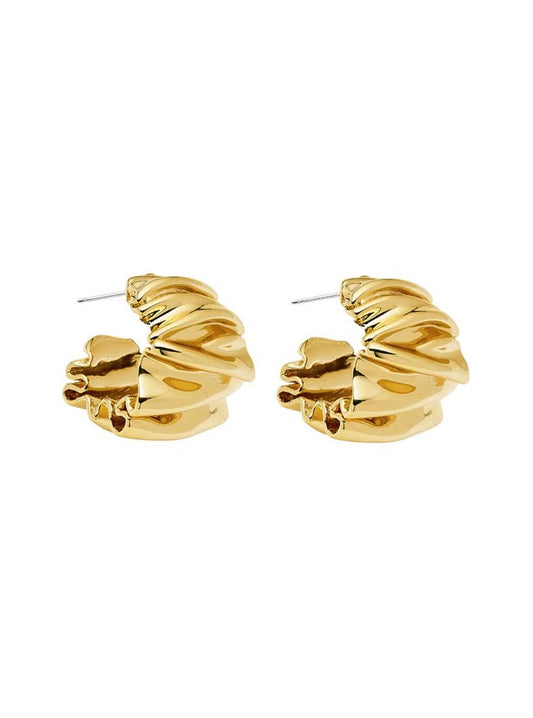 Amber Sceats Denver Earrings in Gold