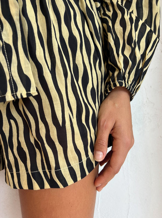 Faithfull the Brand Elva Shorts in Capo Testa Print