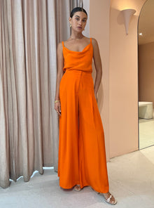 Ginger and Smart Beloved Palazzo Pant in Tangerine
