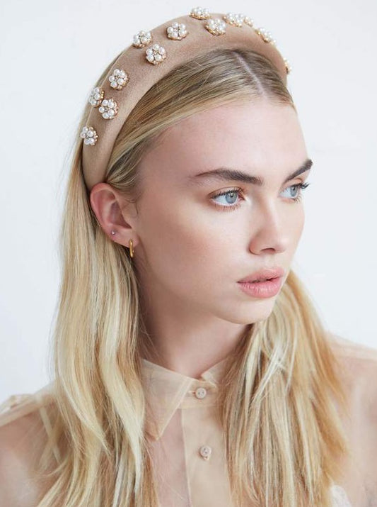 Avenue Ismay Headband in Caramel