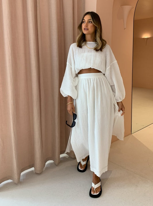 Issy Seraph Top in White