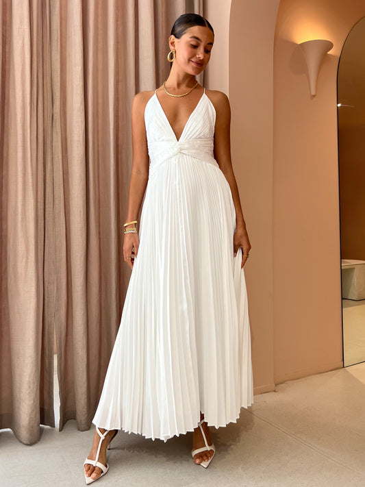 Issy Orla Dress in White