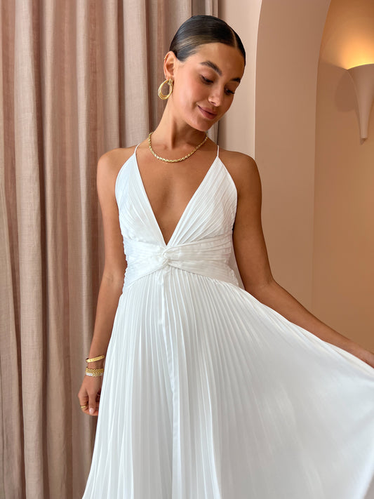 Issy Orla Dress in White
