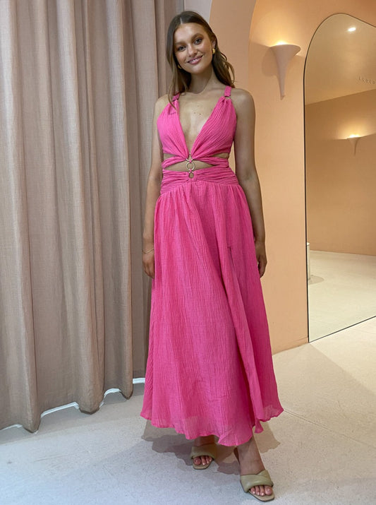 Issy Hoops Dress in Blossom