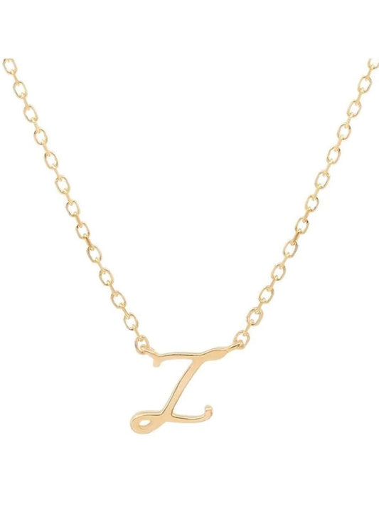 By Charlotte 14k Gold Love Z Necklace in Gold