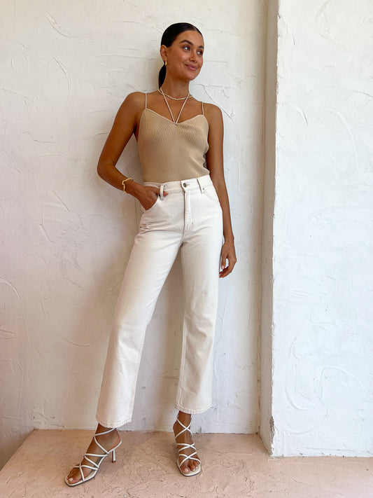 Manning Cartell No Limits Knit Cami in Biscuit