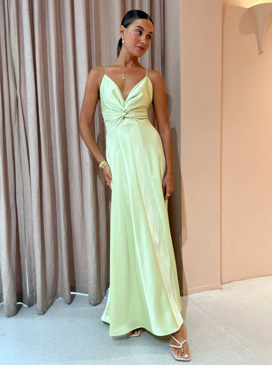 One Fell Swoop Emmeline Maxi Dress in Limoncello