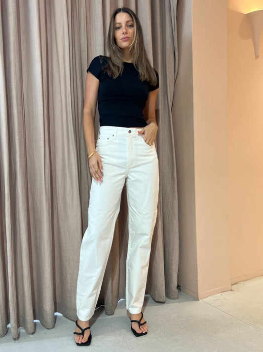 Ownley Rylie Backless T-Shirt in Black