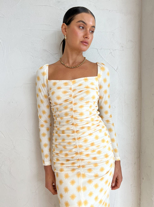 Roame Monroe Dress in Sol Print