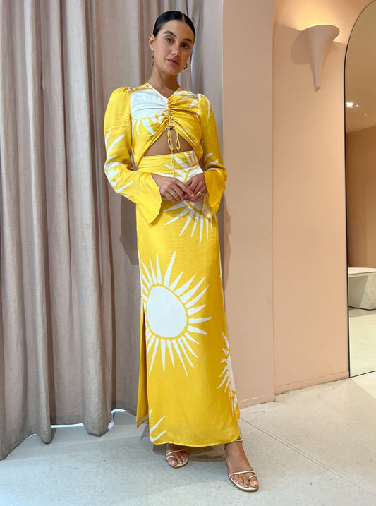 Roame Beso Dress in Sol Print