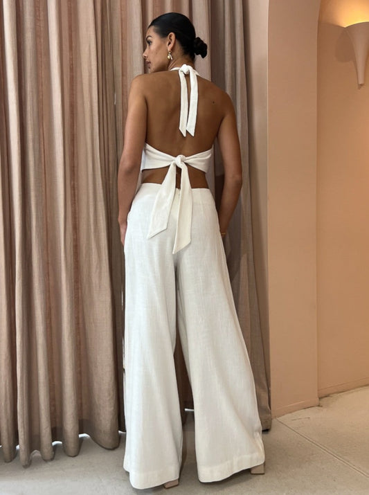 Rumer Ayla Pant in White