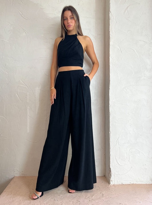 Rumer Ayla Pant in Black