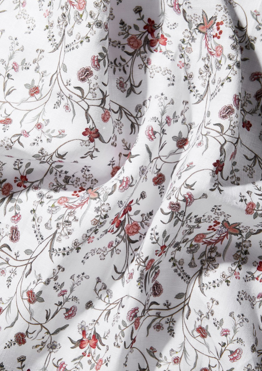 Sir Haisley Ruched Mini Skirt in Haisley Floral Print – Coco & Lola