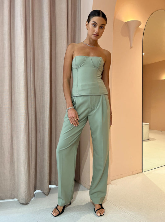 Sir Adrien Trouser in Sage