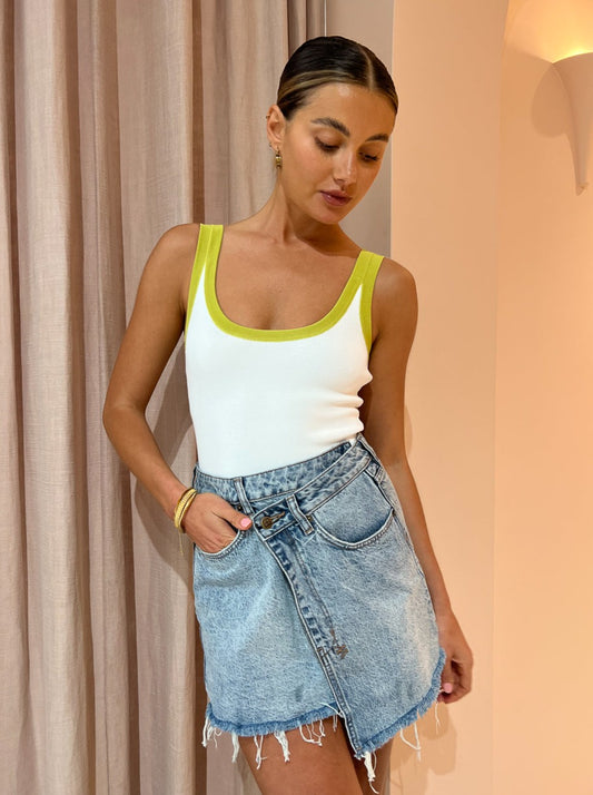 Ksubi Rap Skirt in Clas Sick