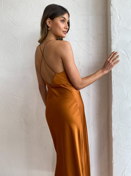 Significant Other Deidra Dress in Caramel