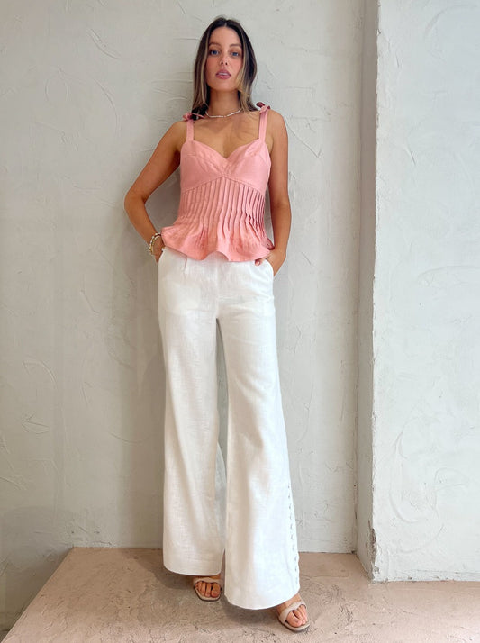 Saint Armont Ella Cami in Pink Clay