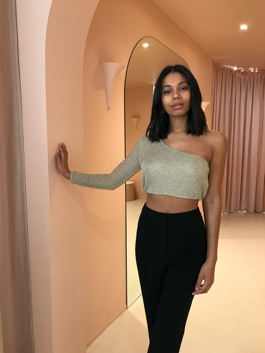 Luhmann Febbre Knit Top in Bijoux