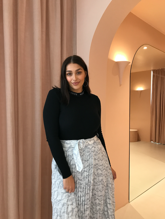 Viktoria & Woods Rib Longsleeve T in Black