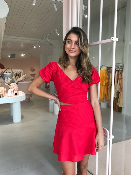 By Nicola GiGi Top in Red