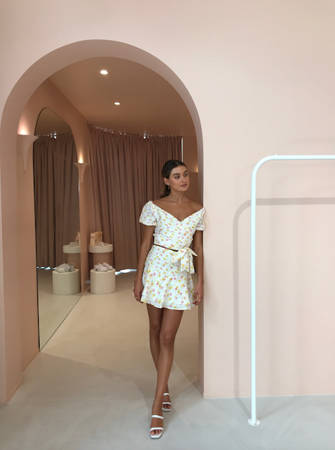 By Nicola GiGi Skirt in Golden Blooms