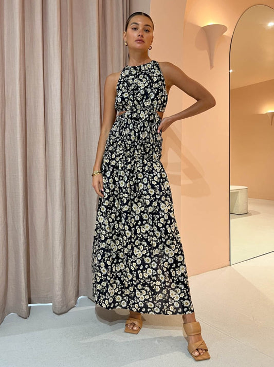 Significant Other Philippa Dress in Midnight Daisy