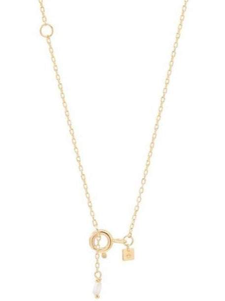 By Charlotte 14k Gold Love I Necklace in Gold