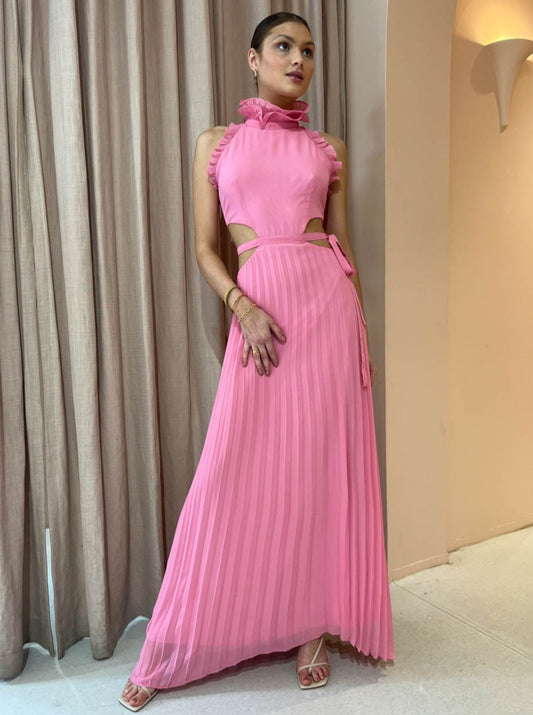 Sonya Noya Maxi Dress in Pastel Pink