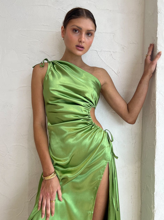 Sonya Nour Maxi Dress in Olive