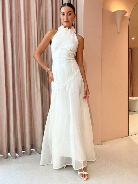 Sonya Noelle Gown in White
