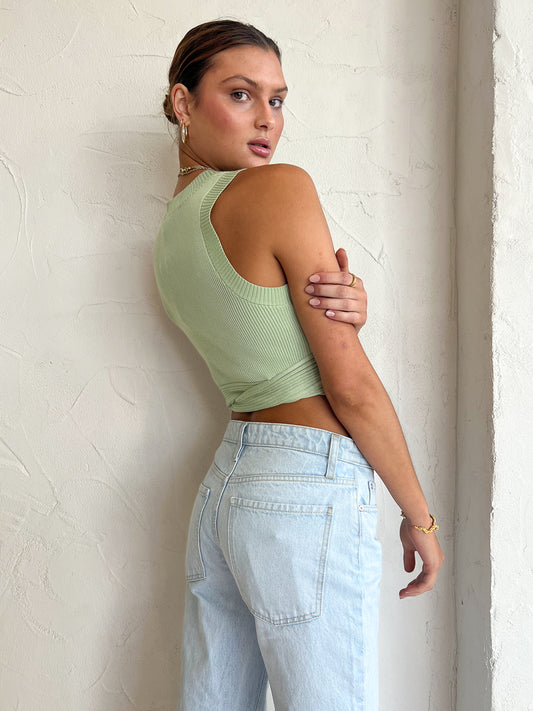 Sovere Drift Knit Tank in Melon