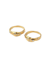 Porter Mali Ring Set in Gold