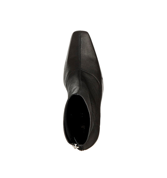 Alias Mae Vienna Ankle Boot in Black Stretch Leather