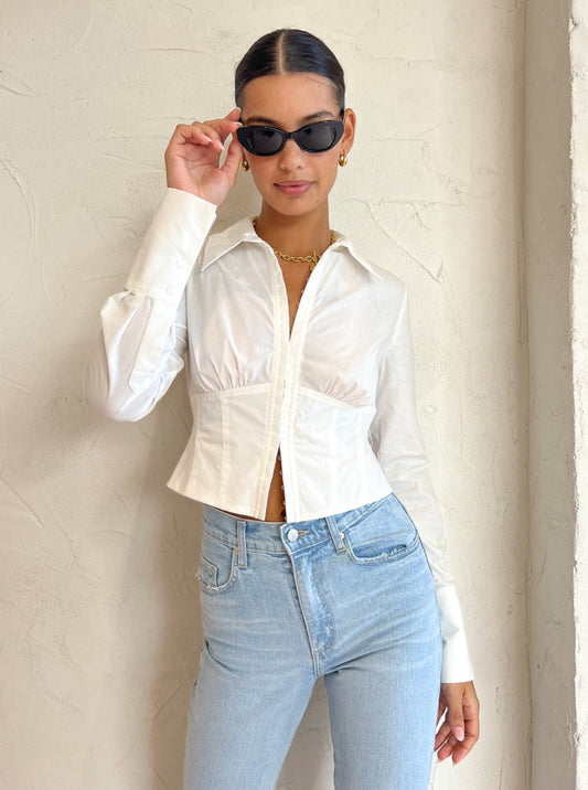 Viktoria & Woods Faith Shirt in Ivory