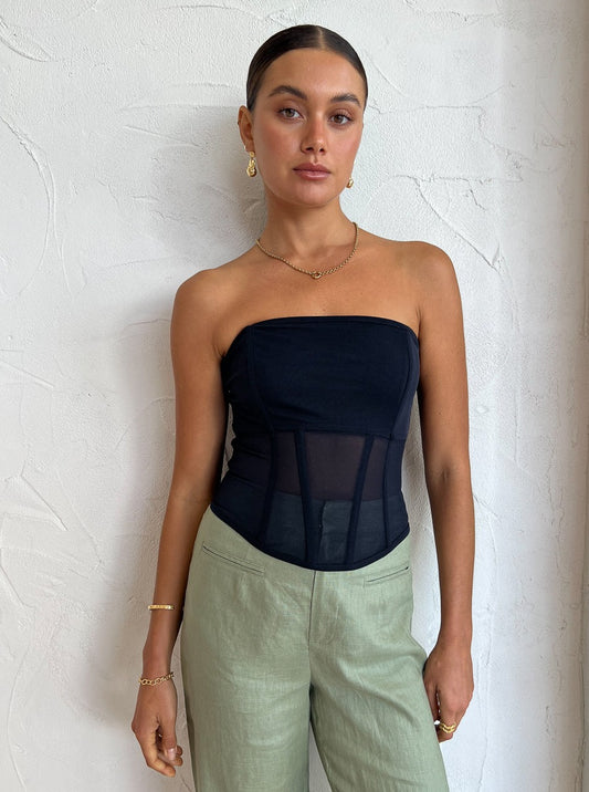 Viktoria & Woods Rome Bustier in Eclipse