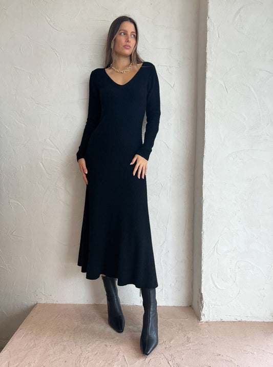 Assembly Label Gloria Knit Dress in Black